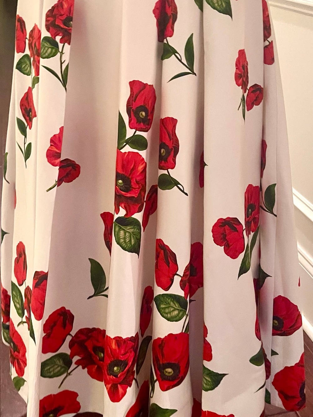 Alice + Olivia Adley Floral Midi Dress In Summer Poppy size 2 NWT - Picture 14 of 16